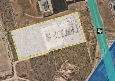 Map of industrial property