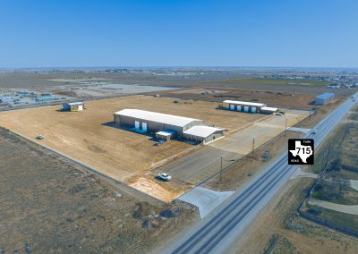 Aerial photo of industrial property